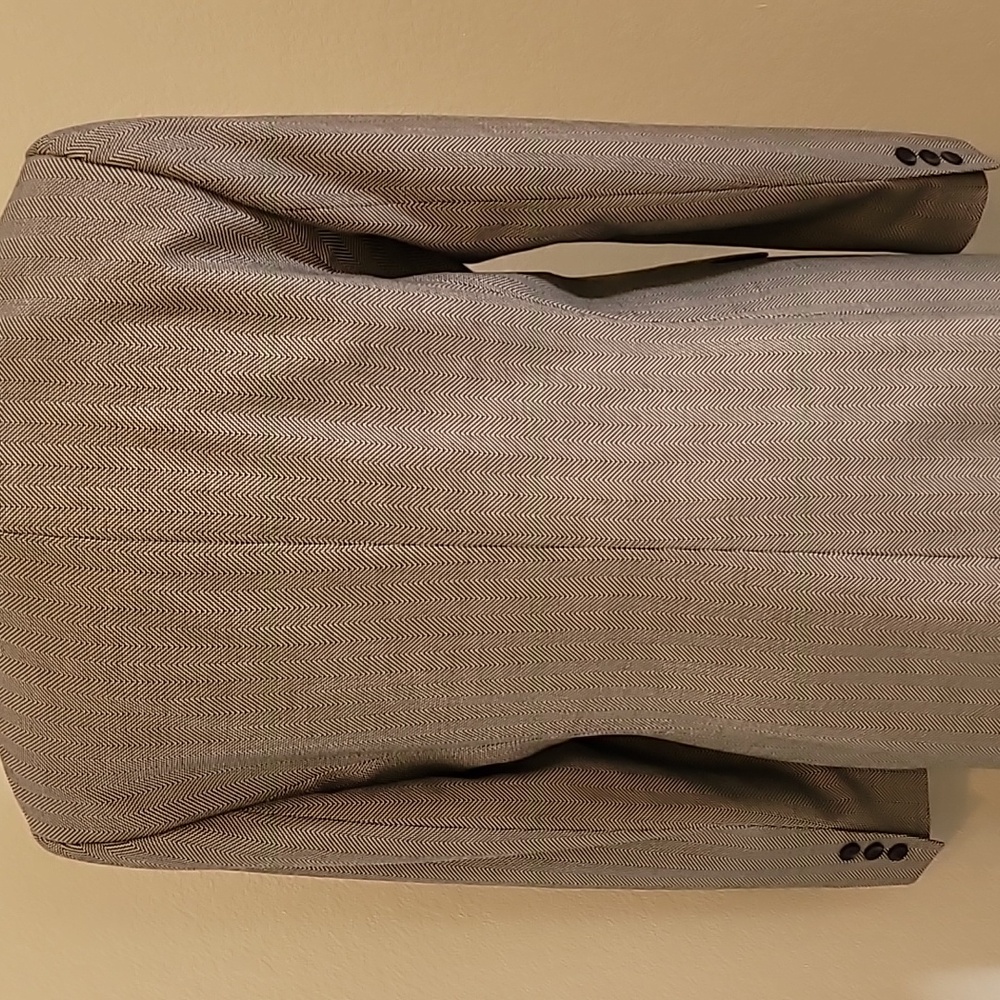 Kasper Herringbone Black Blazer - Picture 3 of 5